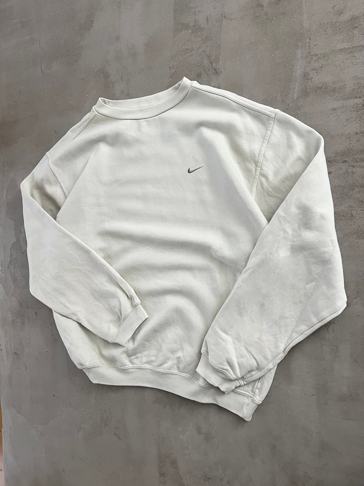 CREME NIKE SWEATER - 2000S - M/L