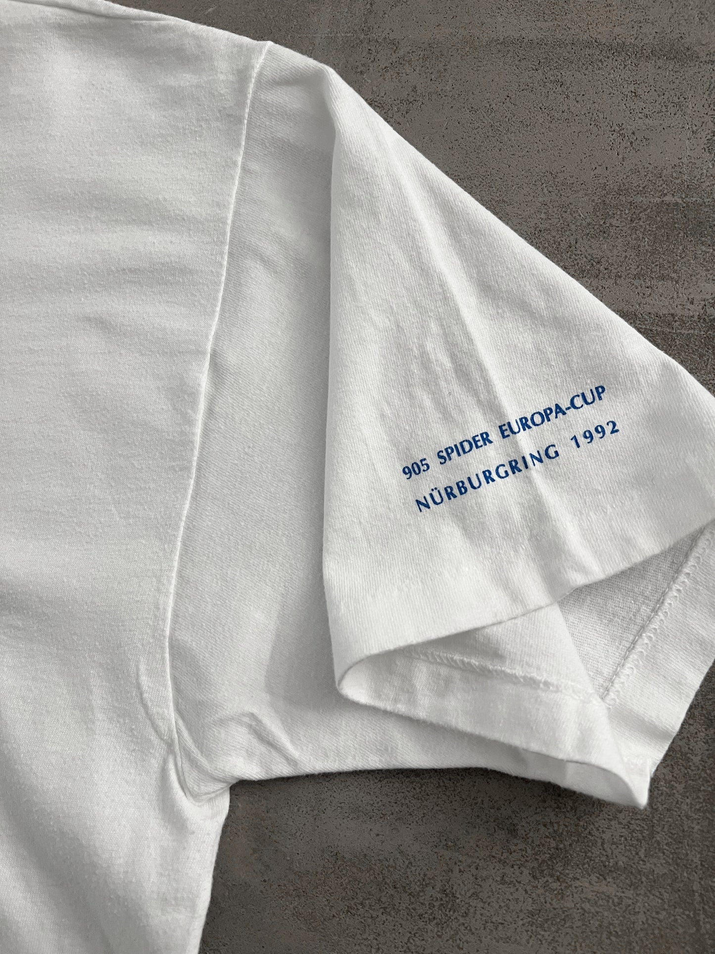 WHITE PEUGEOT RACING TEE - 1992 - XL