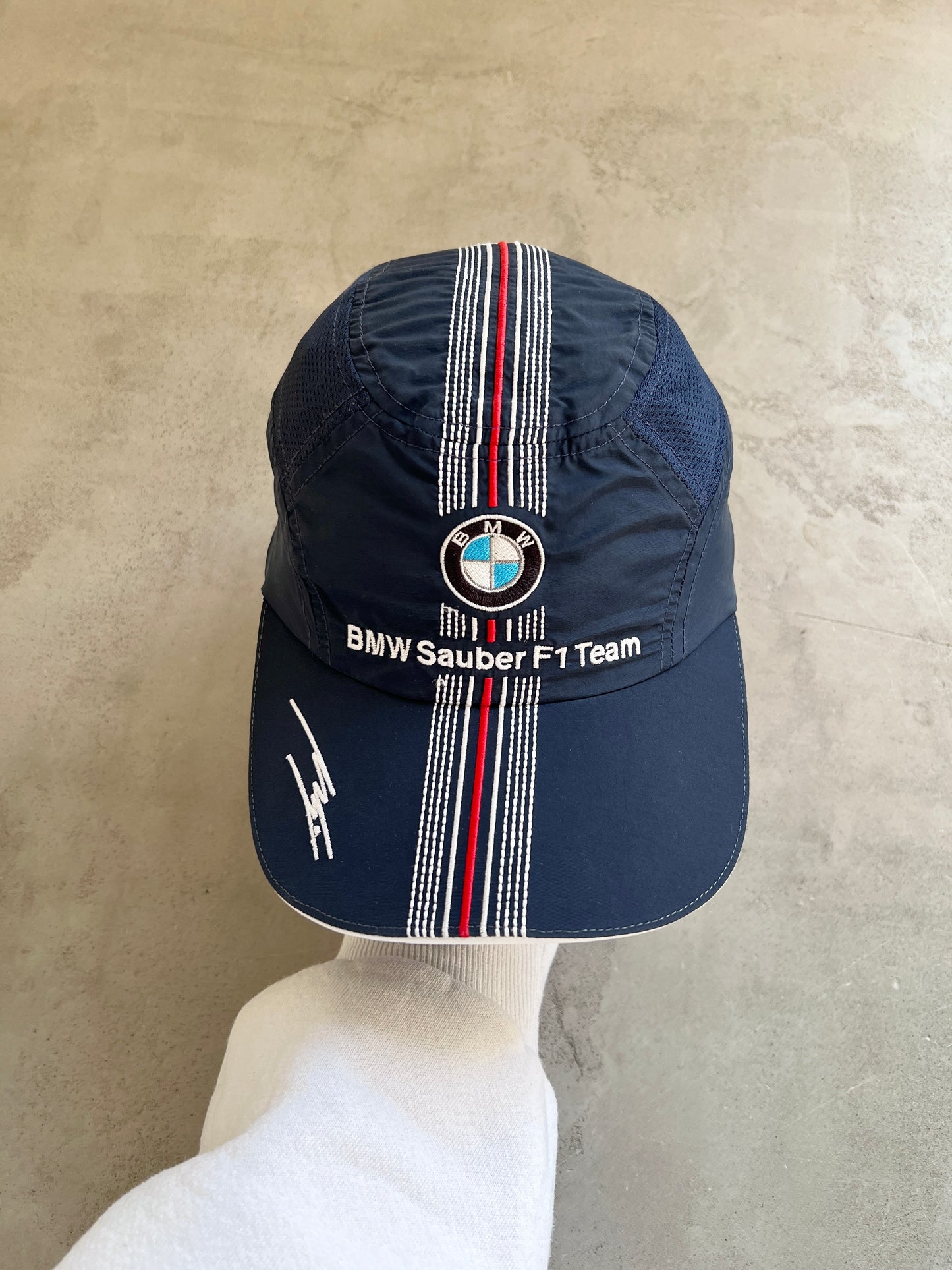 NAVY BMW RACING CAP - 2000S