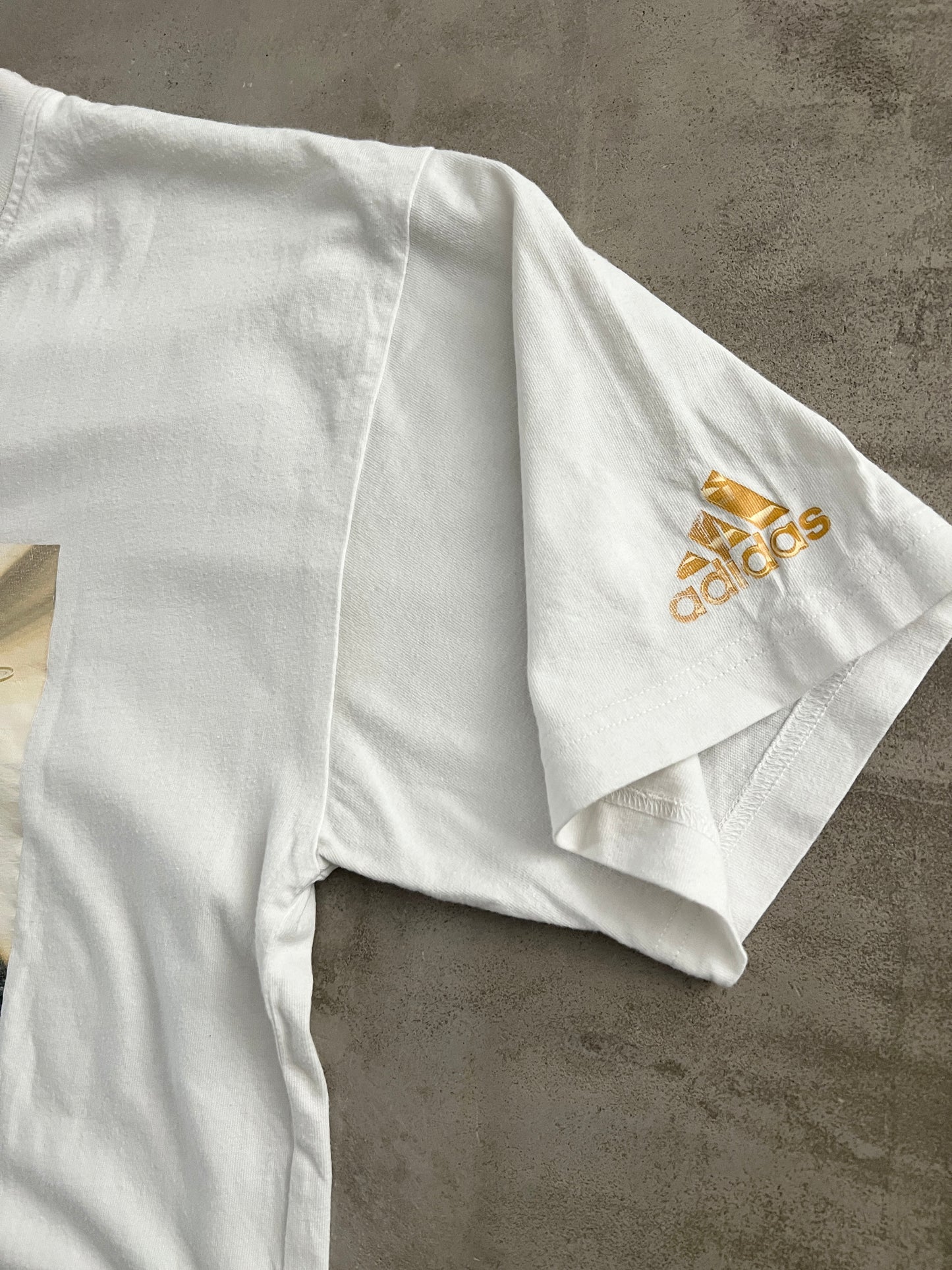 WHITE TENNIS TEE - 2000S - L