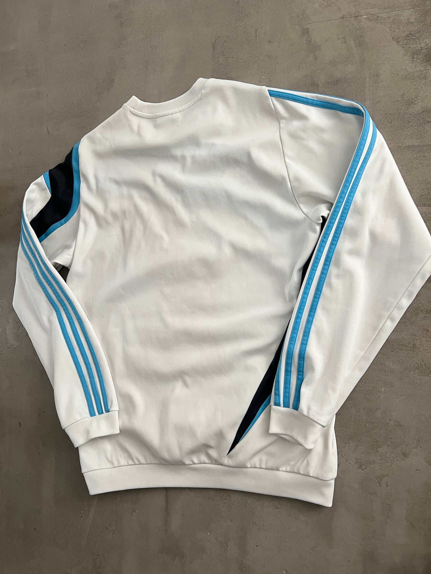 WHITE MARSEILLE SWEATER - 2000S - M/L