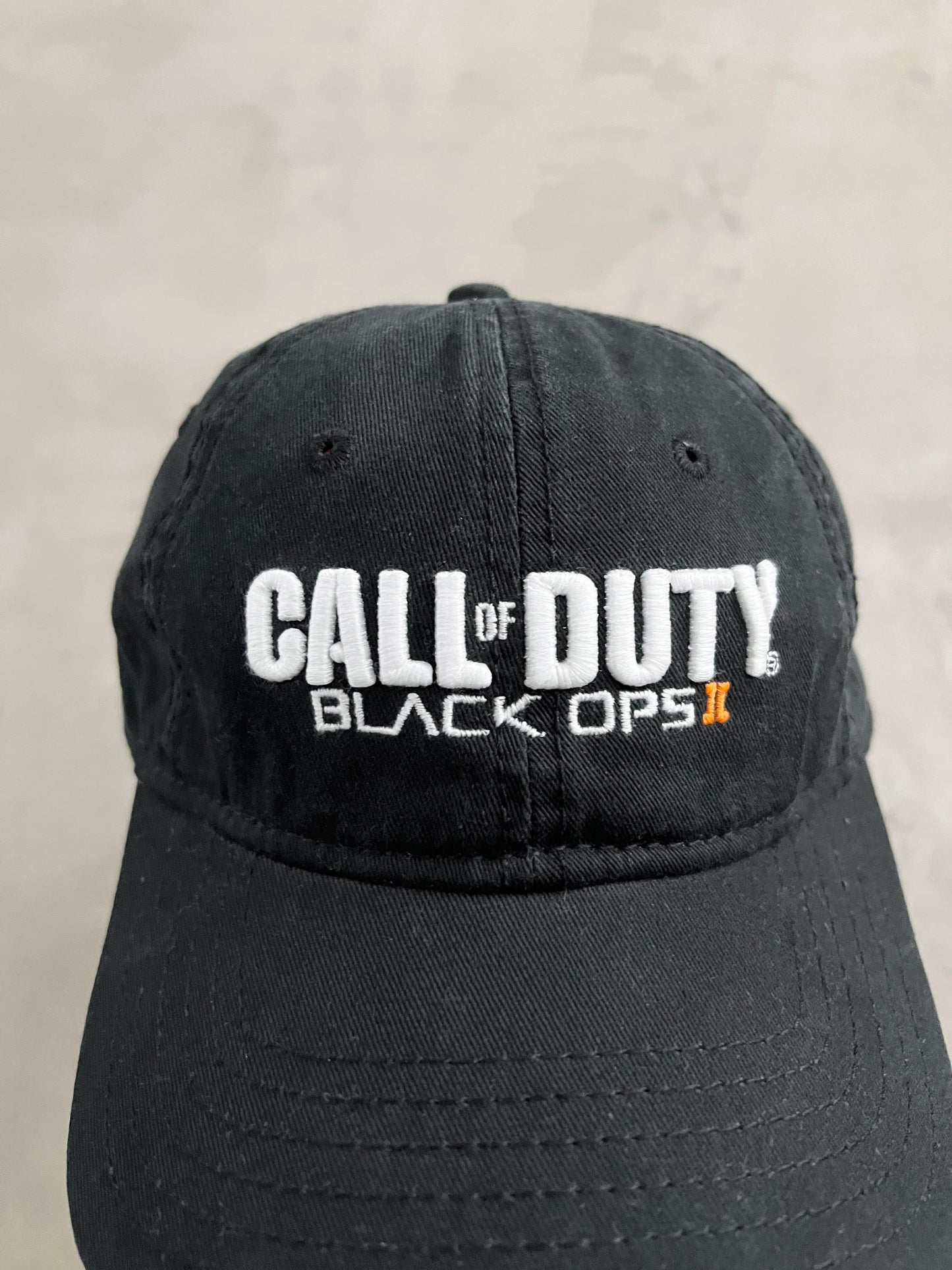 BLACK CALL OF DUTY PROMO CAP - 2000S
