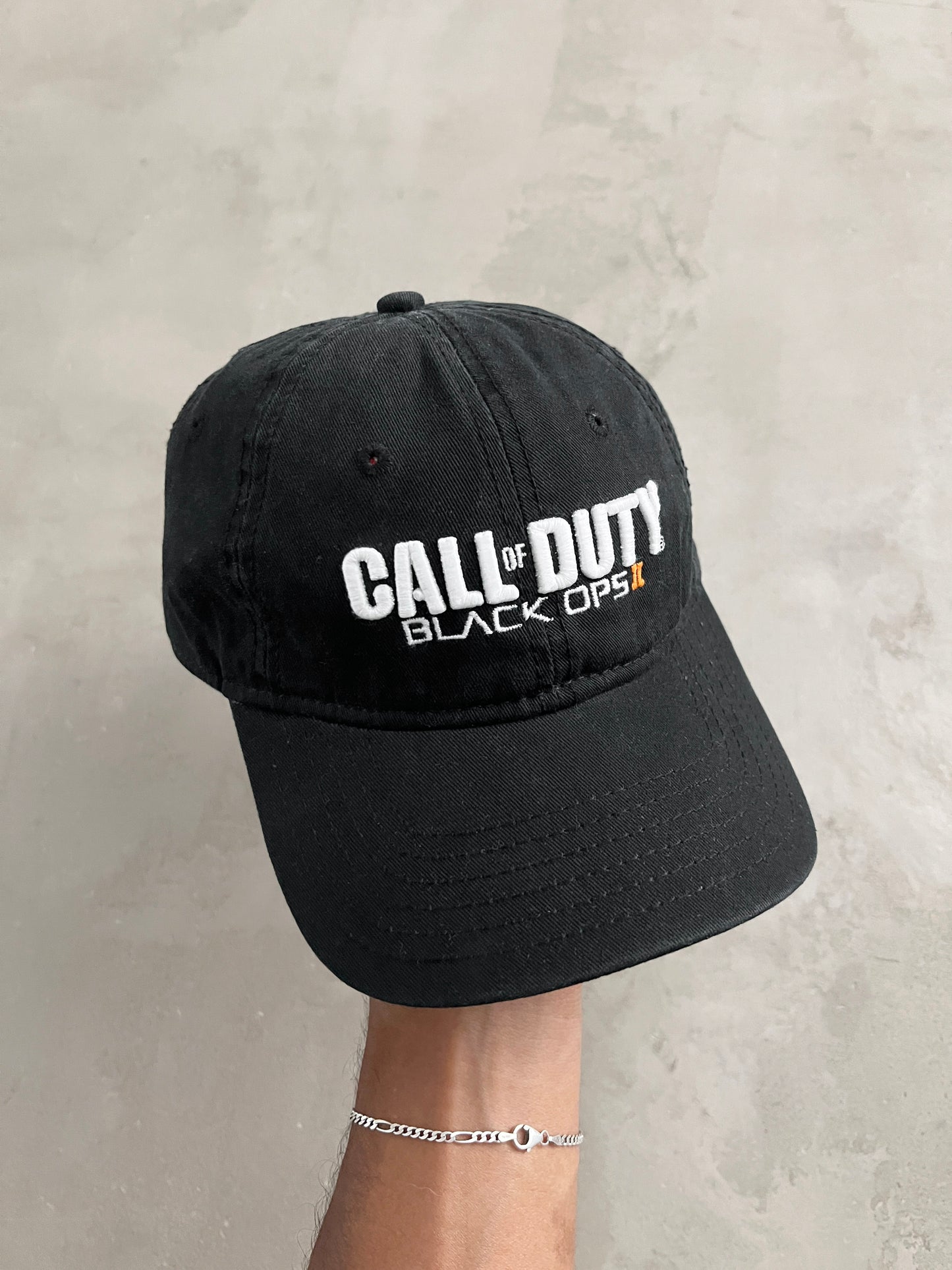 BLACK CALL OF DUTY PROMO CAP - 2000S