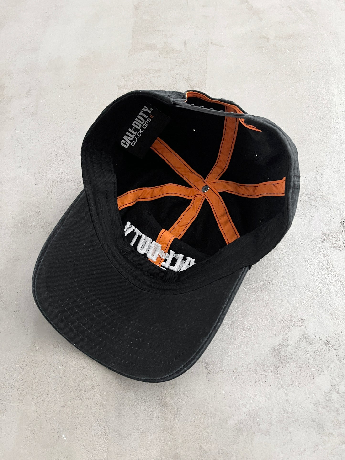 BLACK CALL OF DUTY PROMO CAP - 2000S