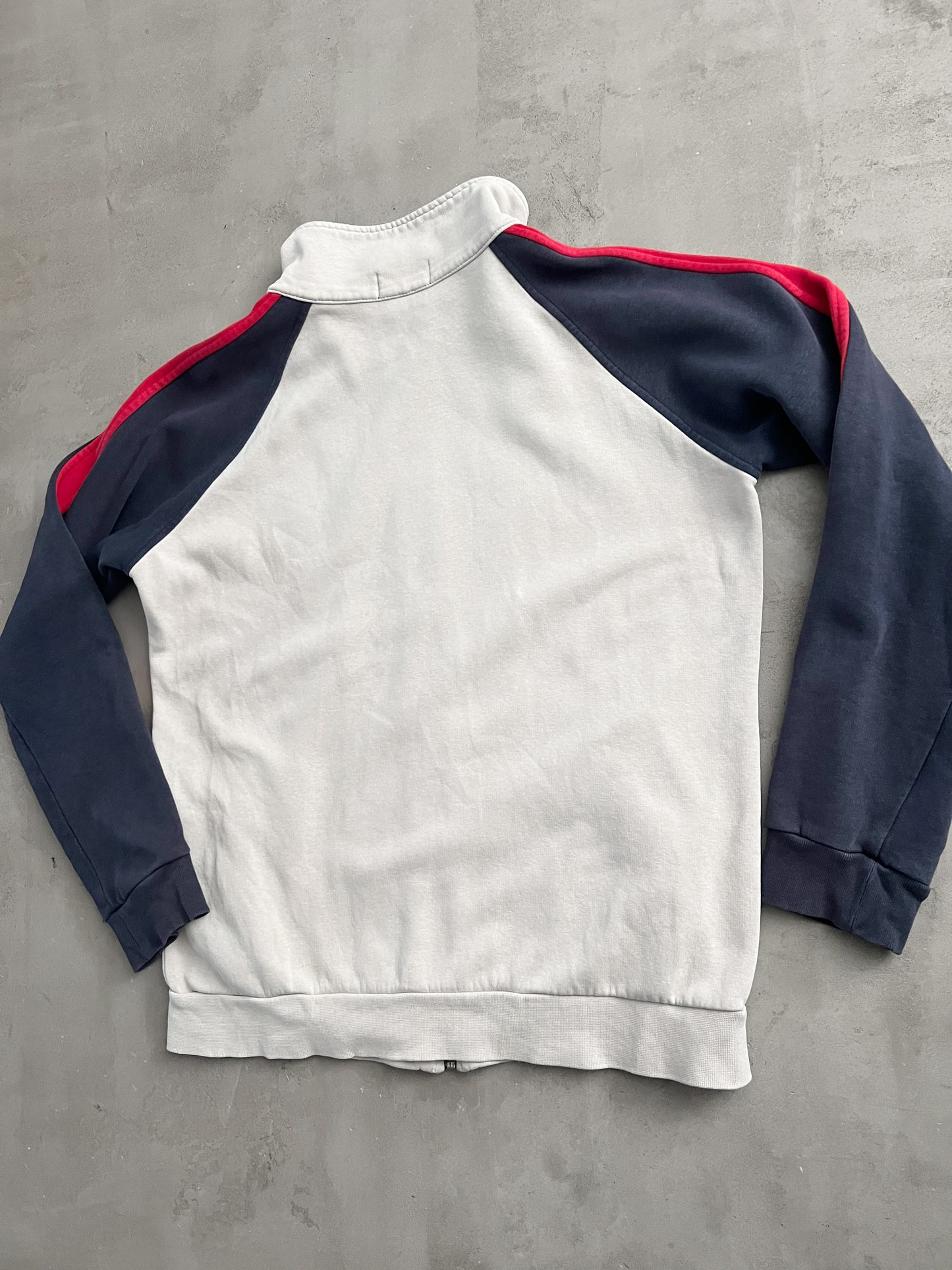 CREME/NAVY US OPEN POLO RALPH LAUREN JACKET - 2000S - S