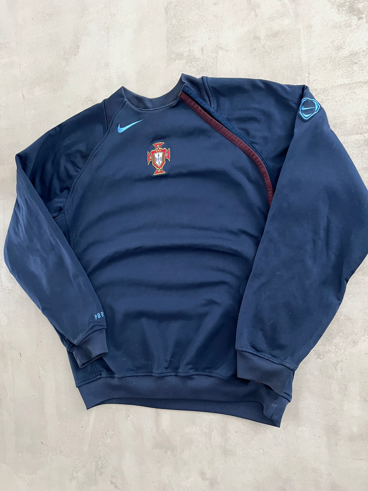 NAVY PORTUGAL NIKE SWEATER - 2000S - M