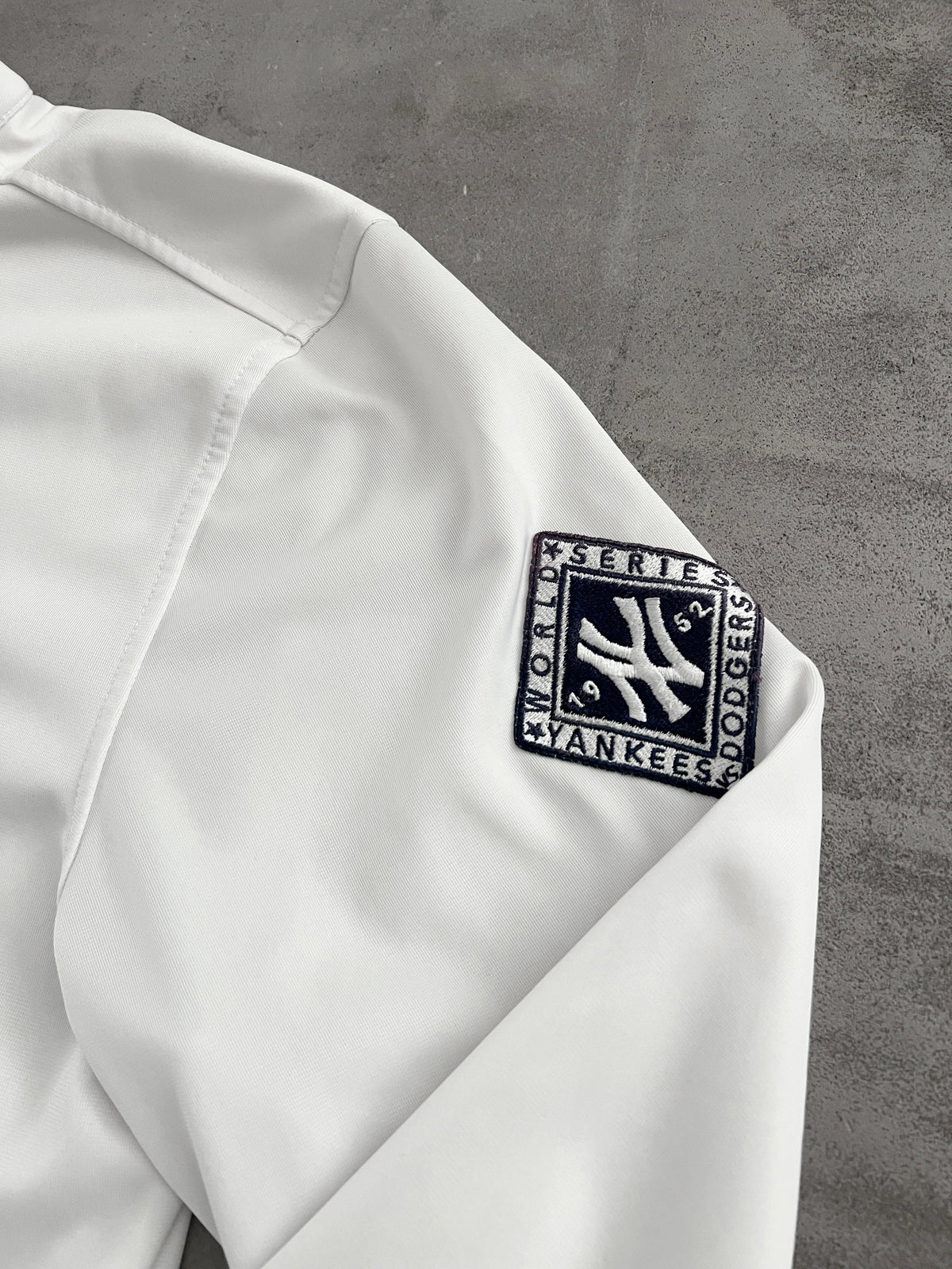 WHITE YANKEES JACKET - 2000S - L