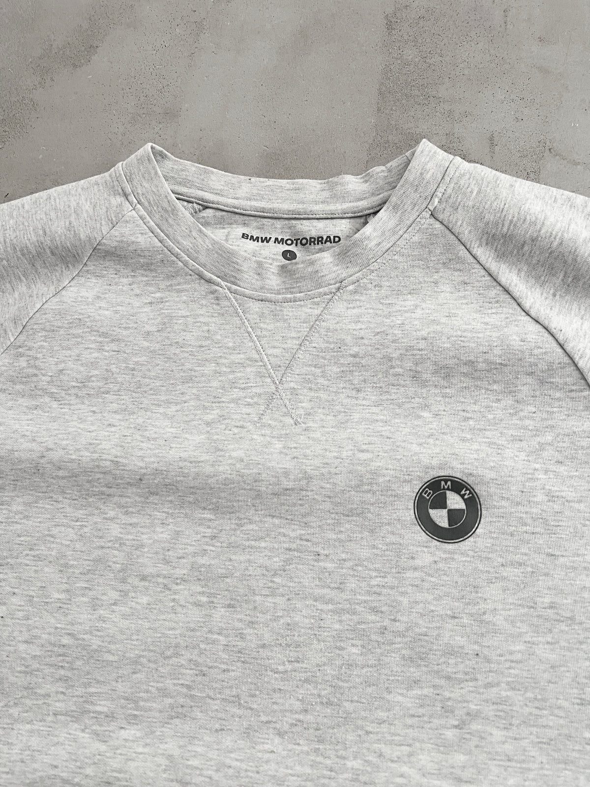 GREY BMW SWEATER - 2000S - L