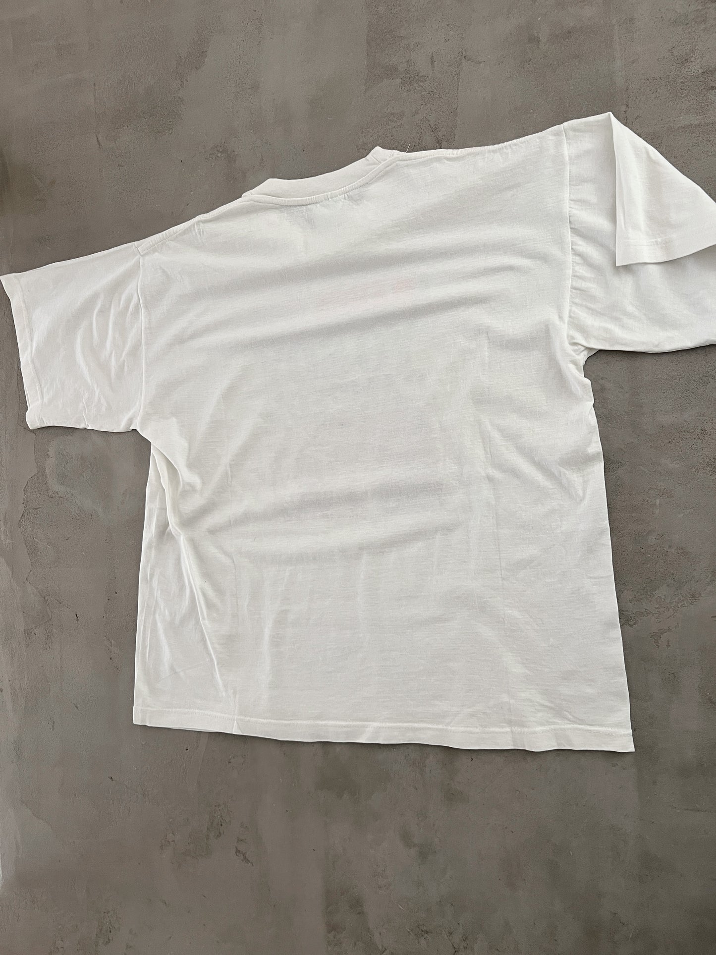WHITE REAL MADRID TEE - 1998 - L/M