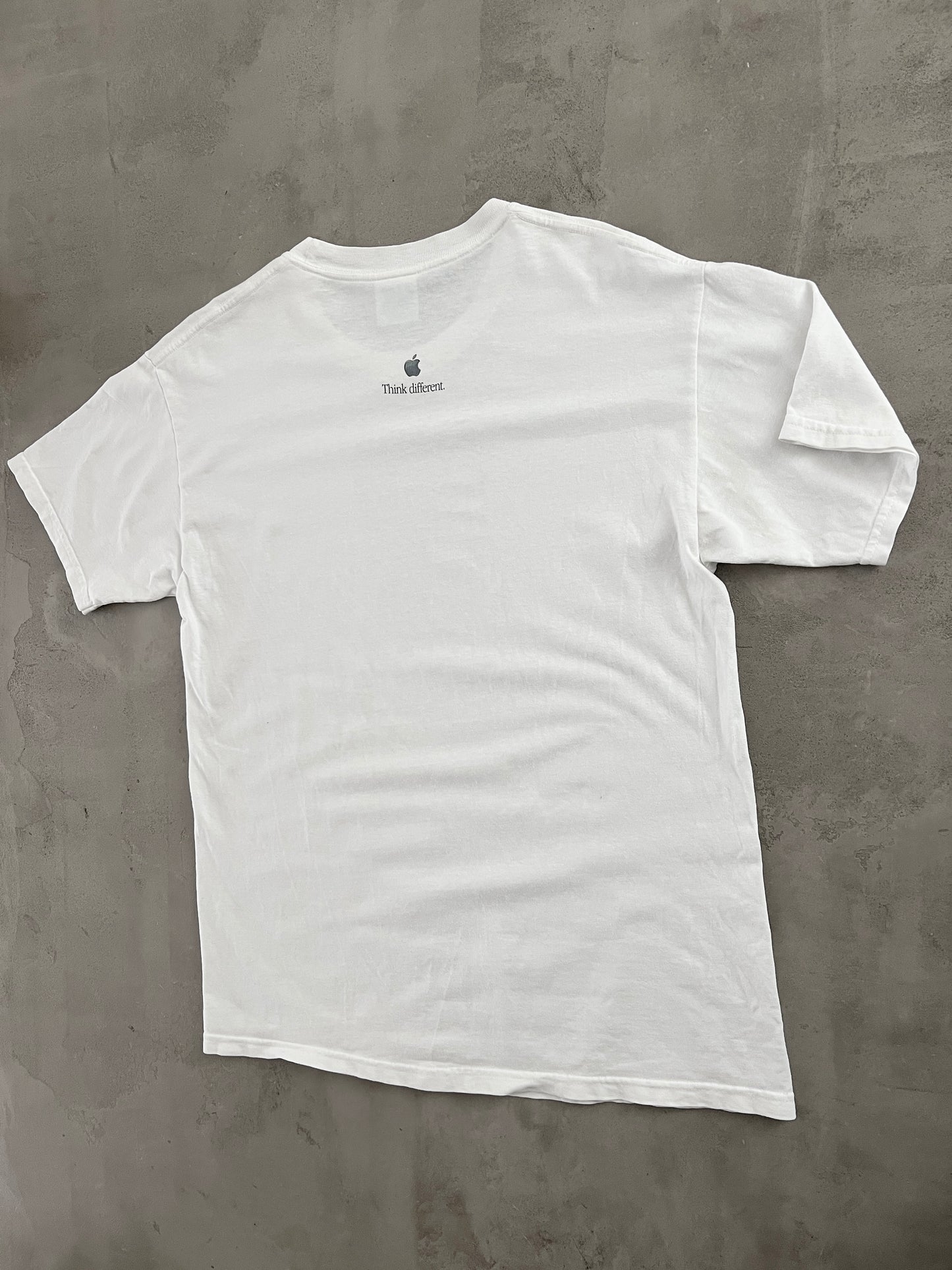 WHITE APPLE PROMO TEE - 2000S - L
