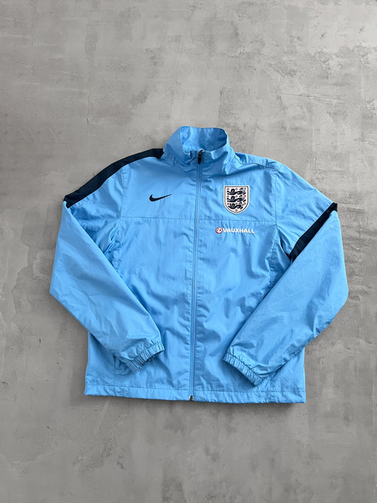 BABY BLUE ENGLAND NIKE JACKET - 2000S - M