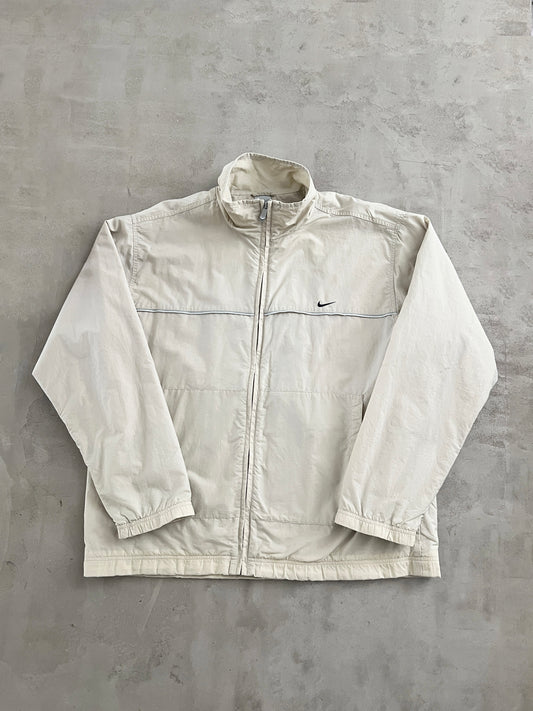 CREME NIKE TRACK JACKET - 2000S - XL