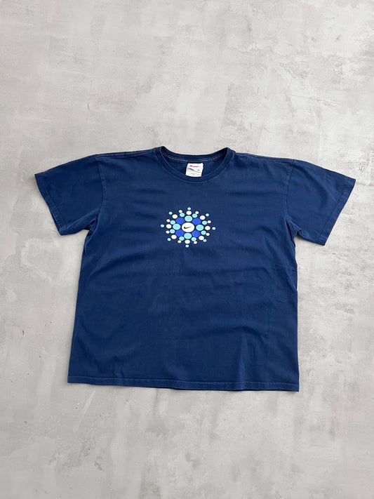 NAVY NIKE TEE - 1990S - S