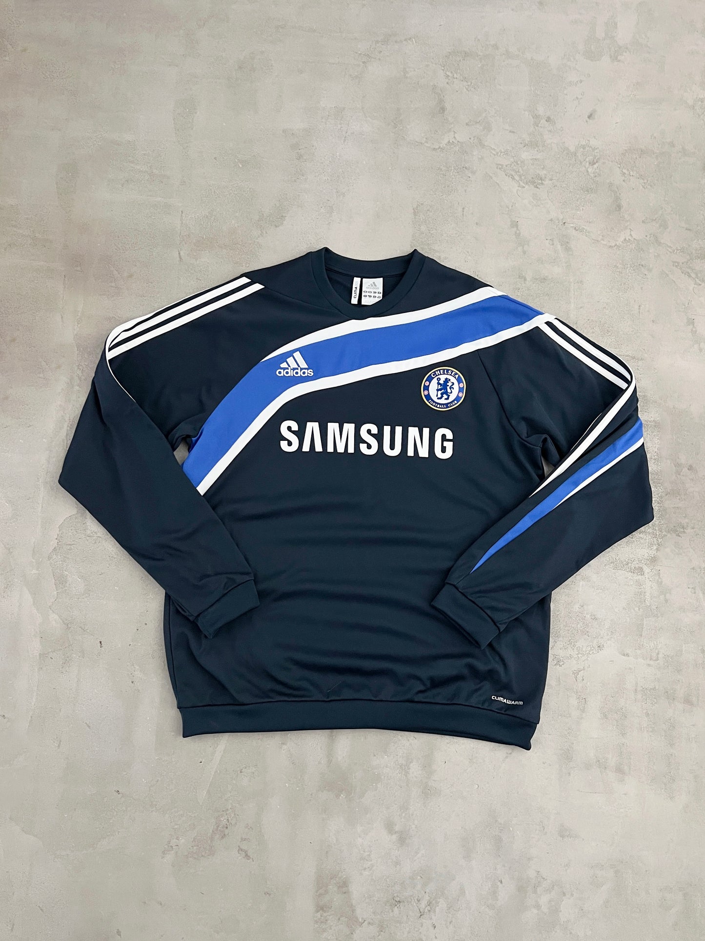NAVY CHELSEA SWEATER - 2000S - XL