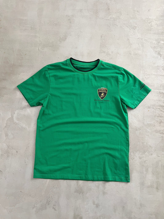 GREEN LAMBORGHINI TEE - 2000S - M