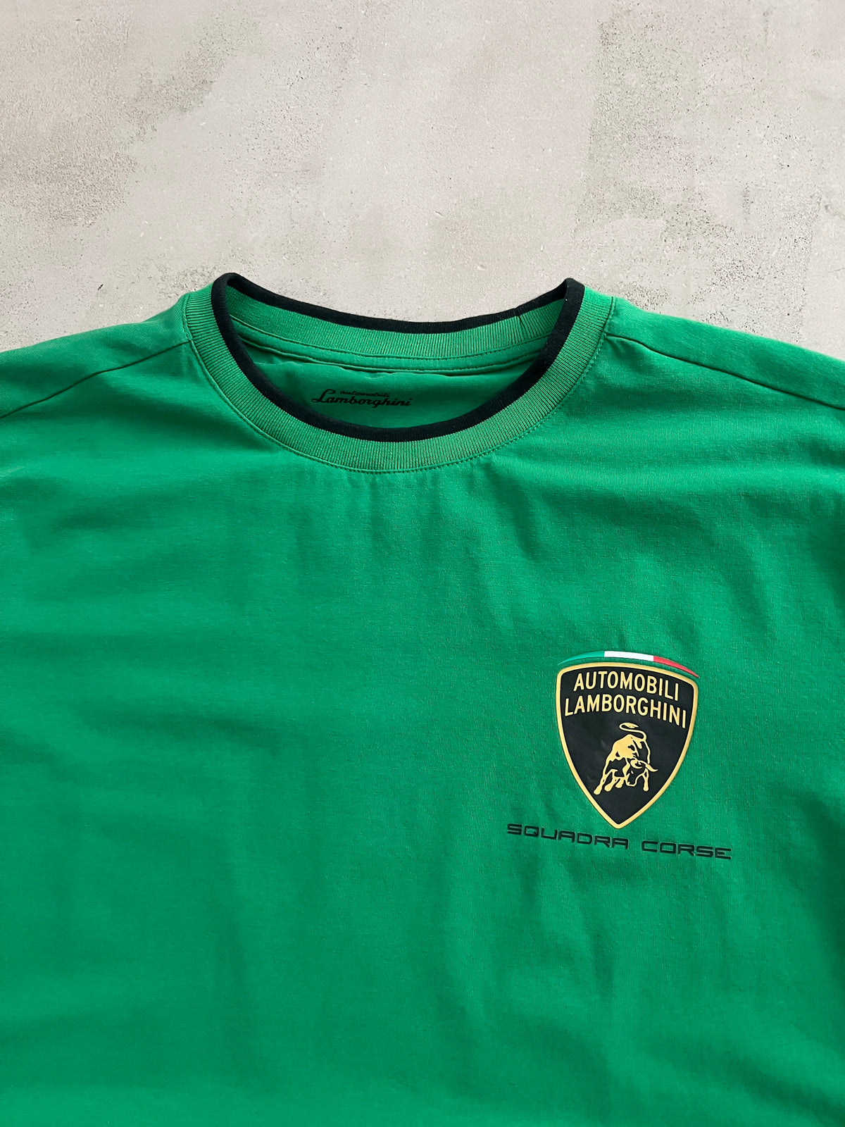 GREEN LAMBORGHINI TEE - 2000S - M