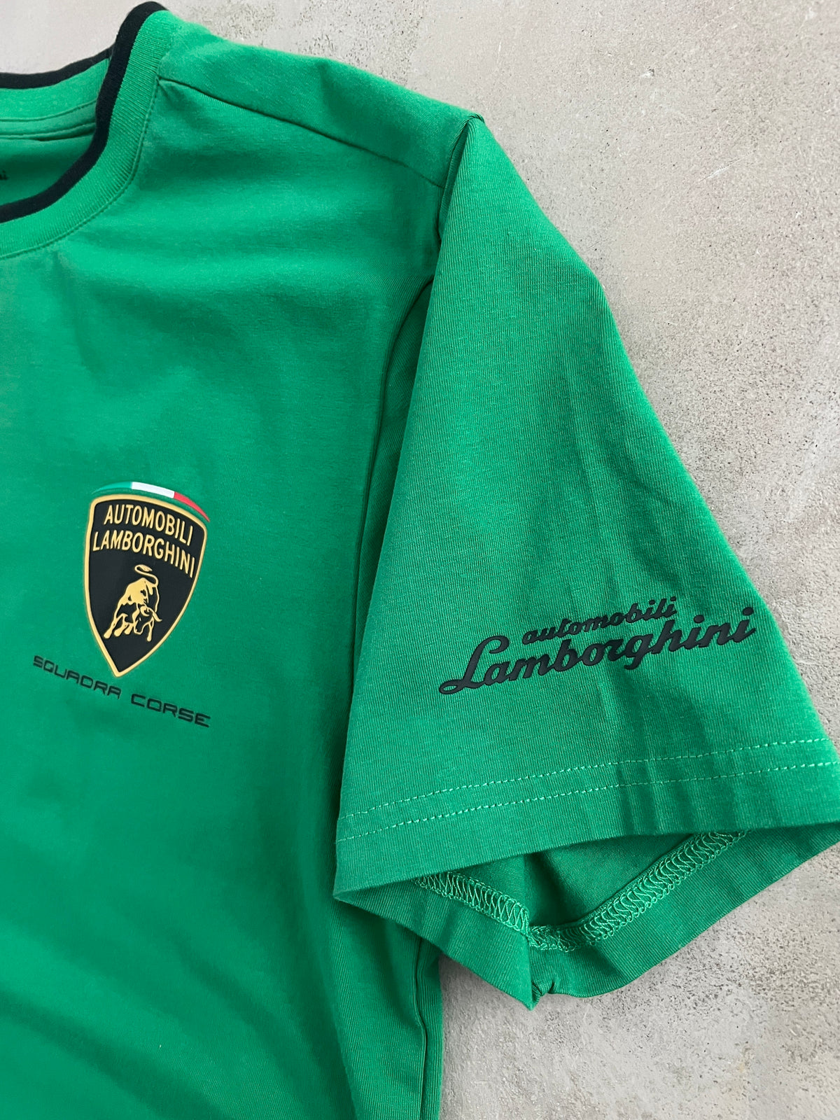 GREEN LAMBORGHINI TEE - 2000S - M