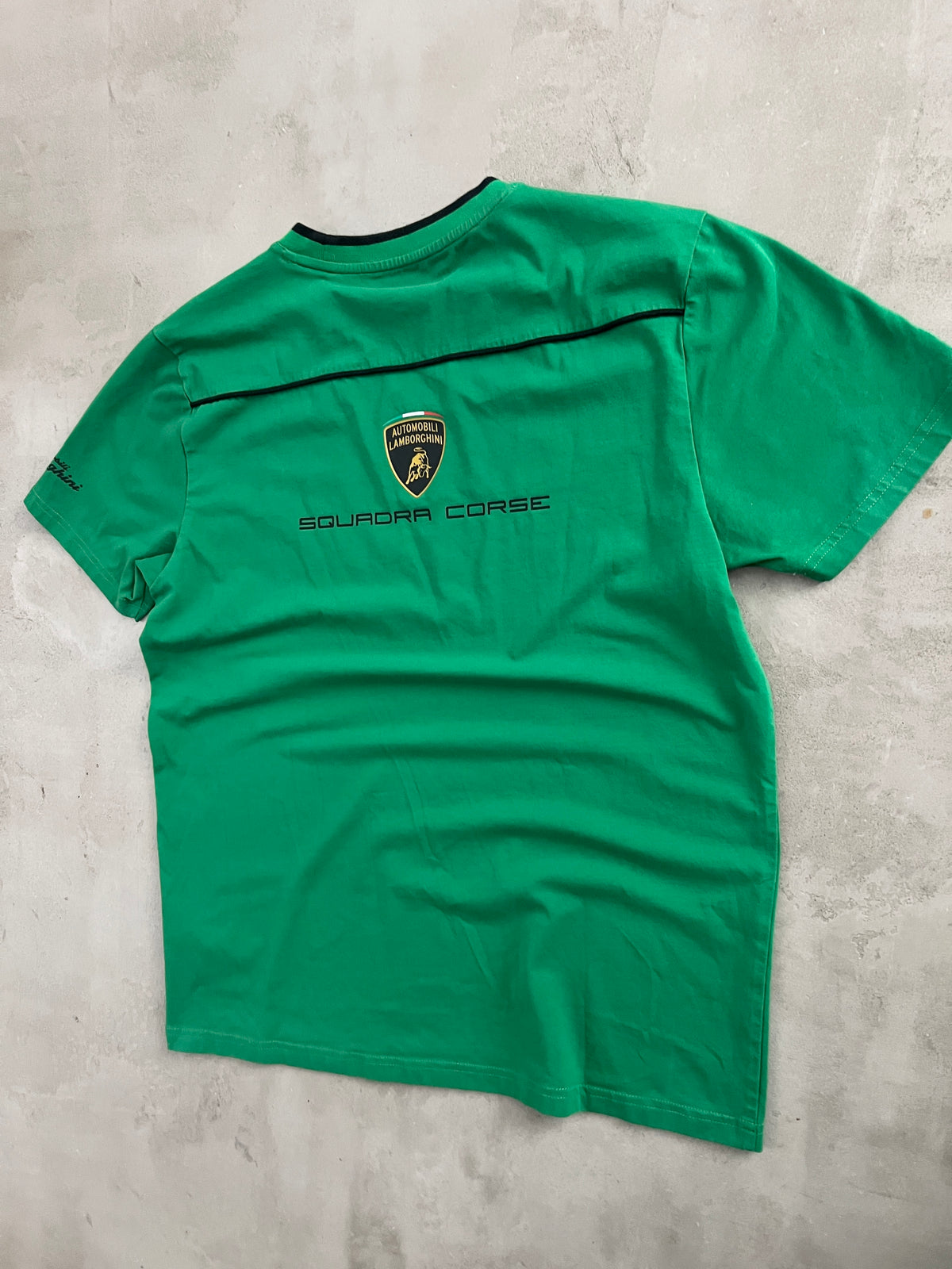 GREEN LAMBORGHINI TEE - 2000S - M