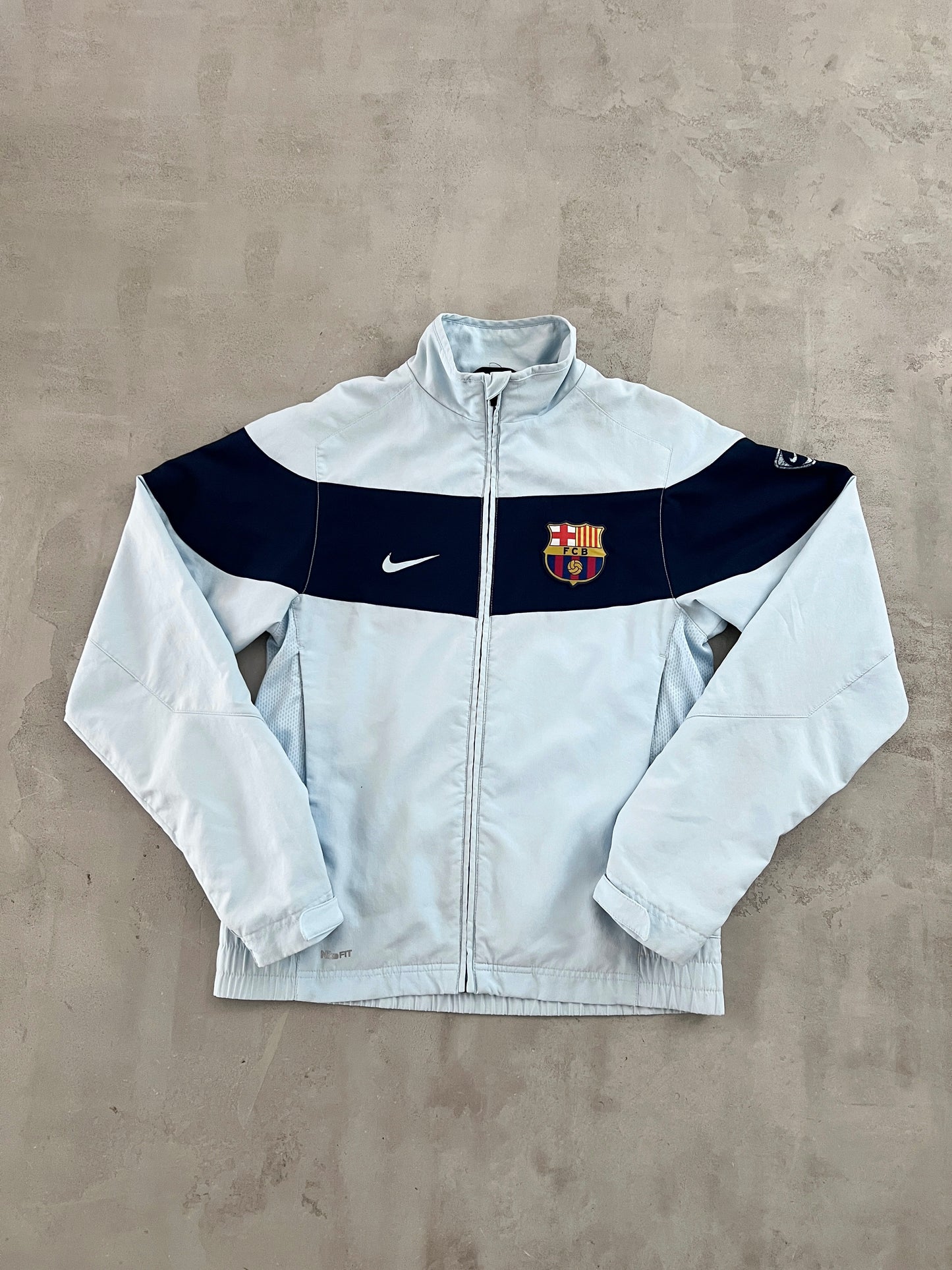 BABY BLUE FC BARCELONA JACKET - 2000S - S