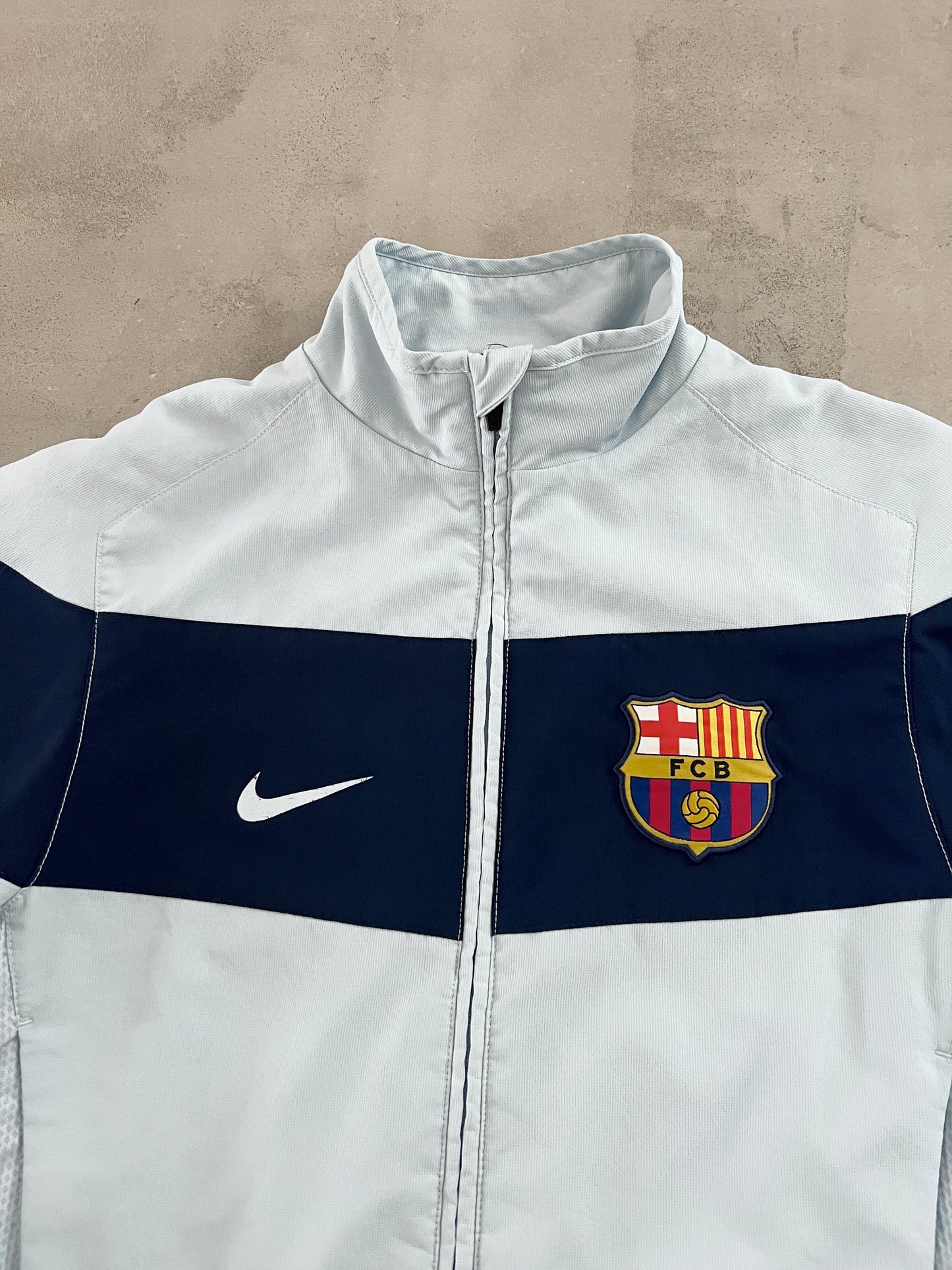 BABY BLUE FC BARCELONA JACKET - 2000S - S