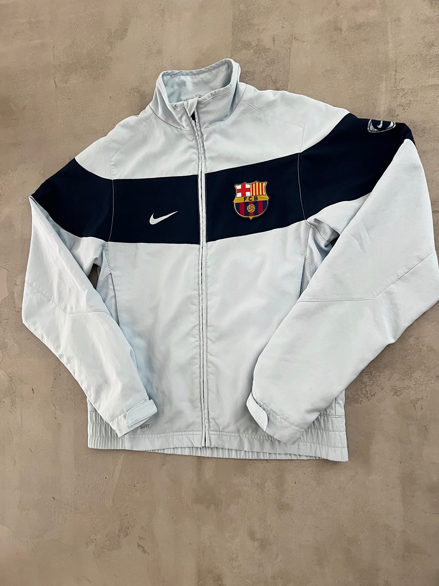 BABY BLUE FC BARCELONA JACKET - 2000S - S