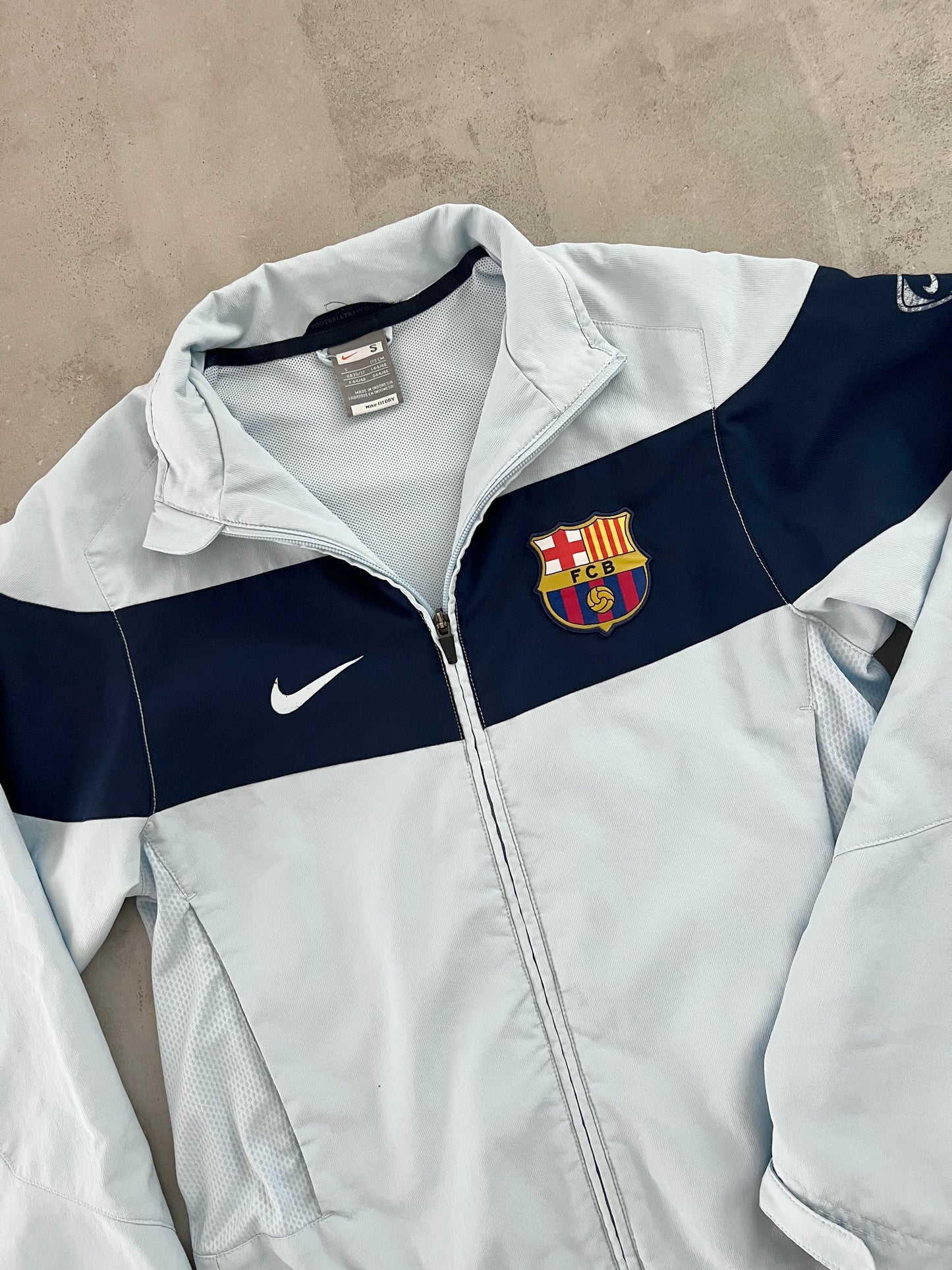 BABY BLUE FC BARCELONA JACKET - 2000S - S