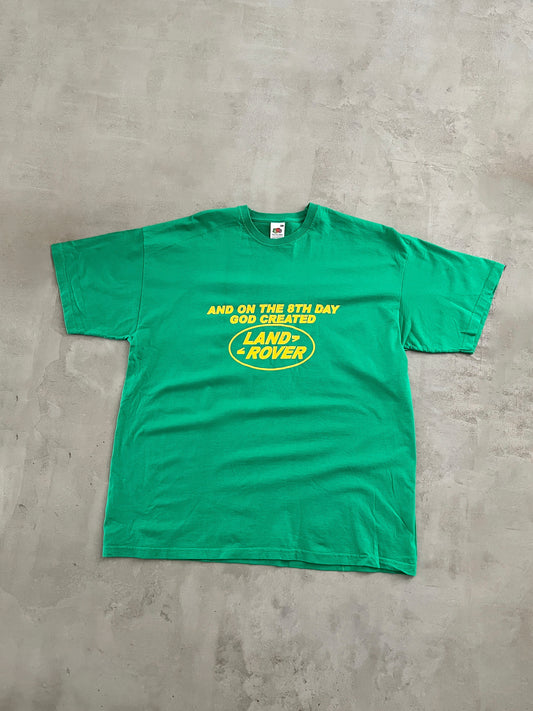 GREEN LAND ROVER TEE - 2000S - XL