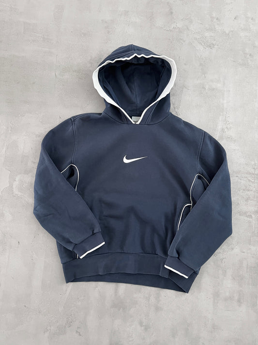 NAVY NIKE HOODIE - 2000S - S