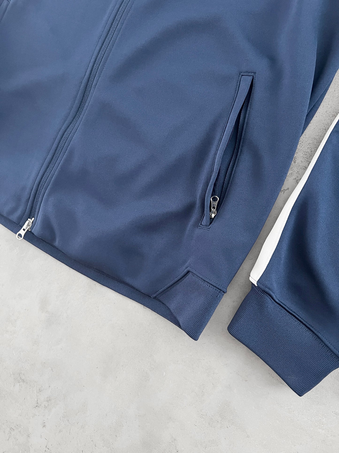 NAVY FRANCE NIKE TRACK JACKET - 2000S - XL