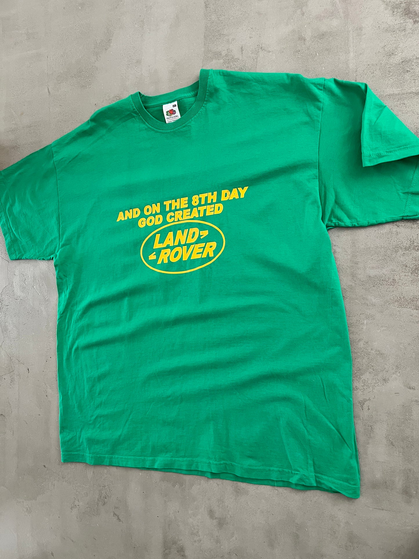 GREEN LAND ROVER TEE - 2000S - XL