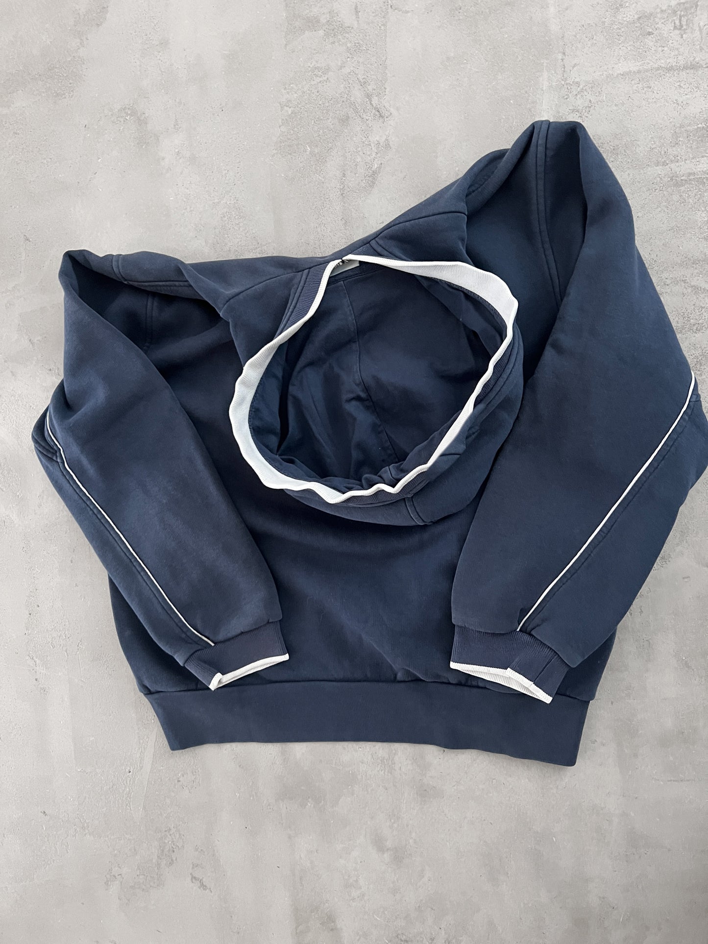 NAVY NIKE HOODIE - 2000S - S