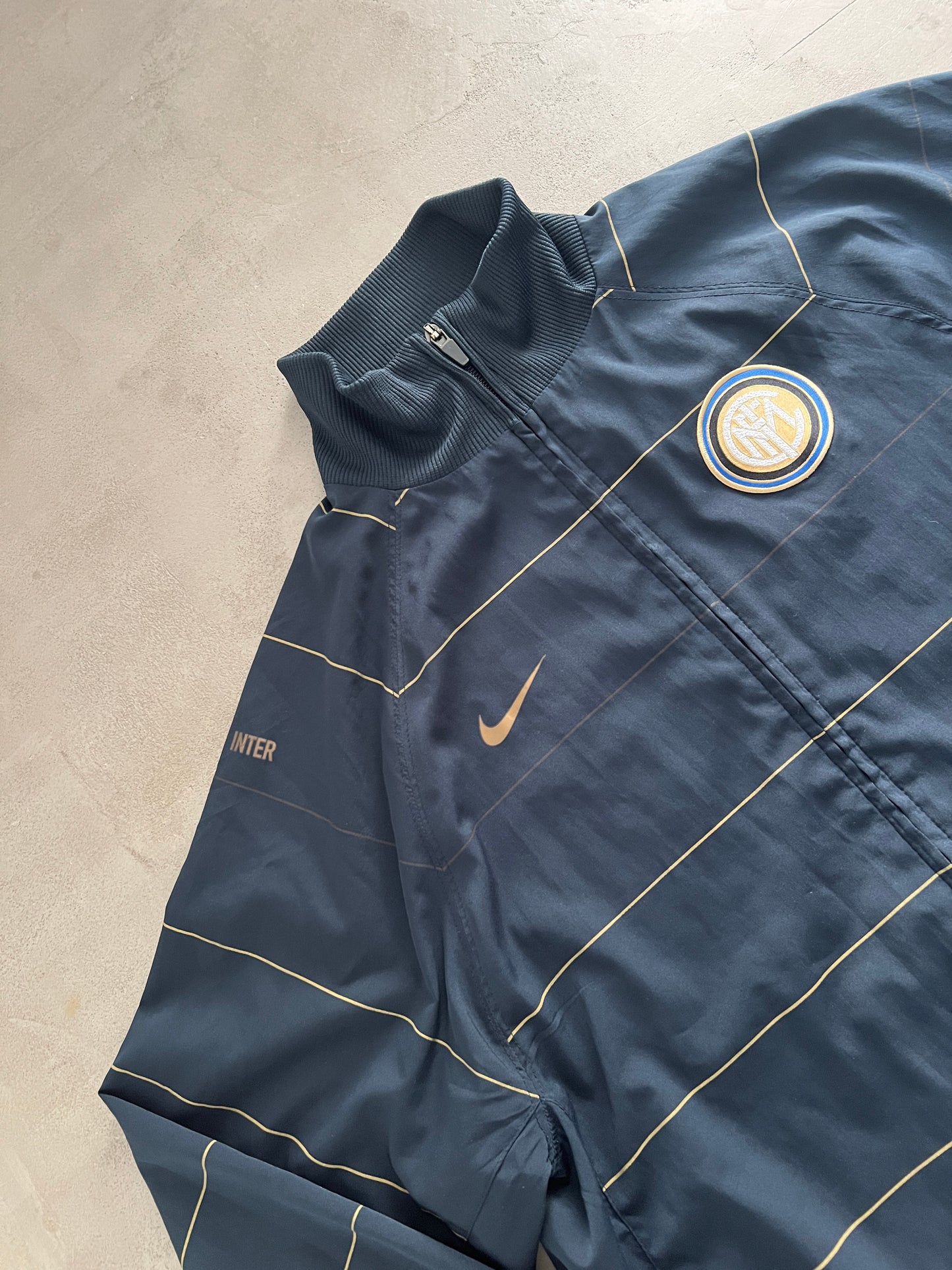 NAVY INTER MILAN TRACK JACKET - 2000S - M/L