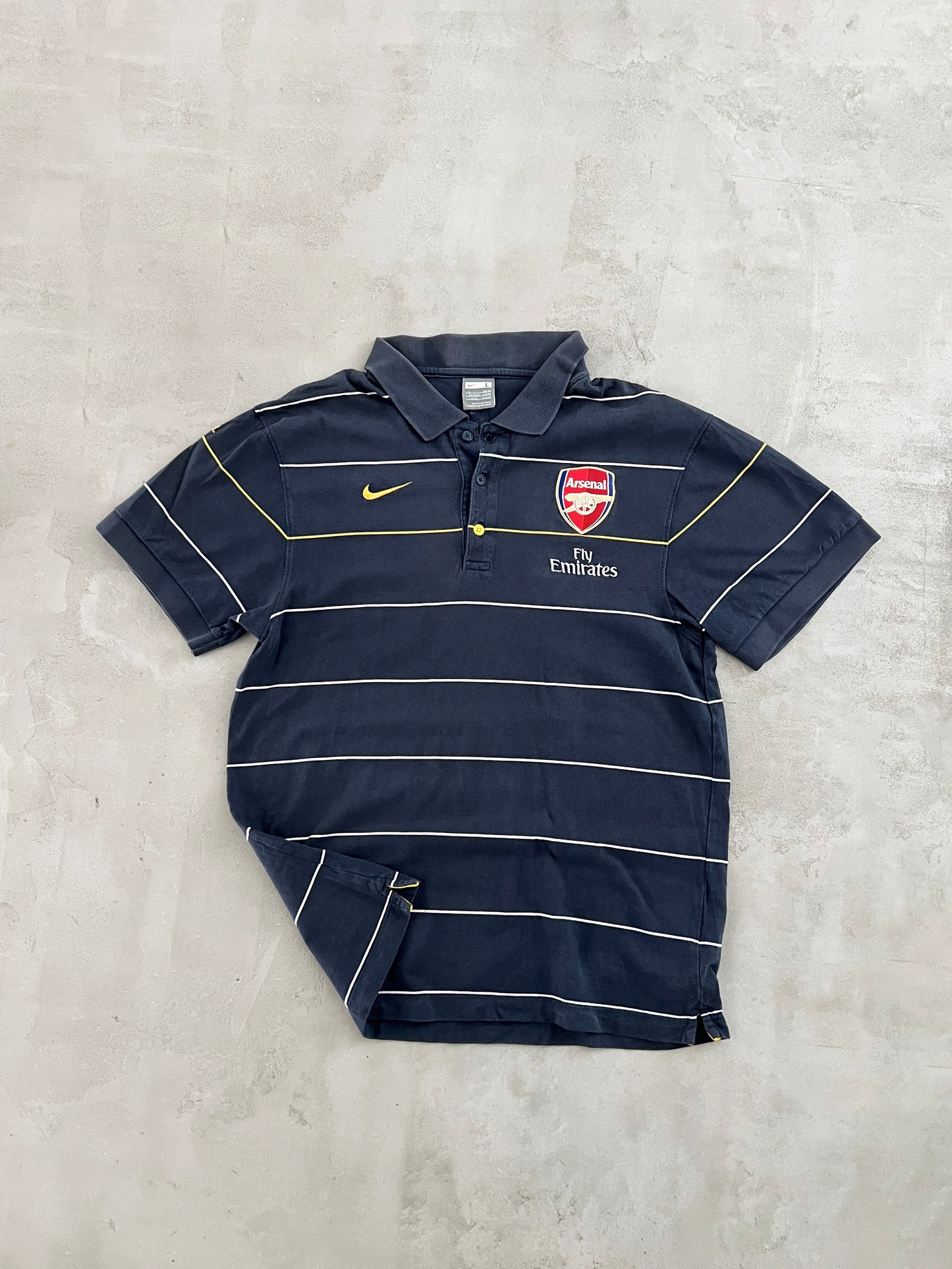 NAVY ARSENAL NIKE POLO - 2000S - M/L