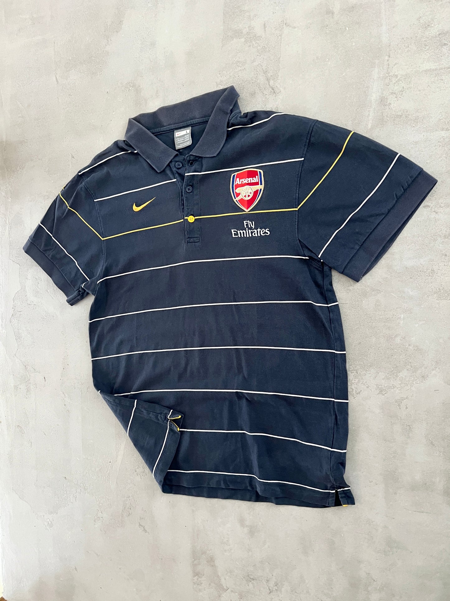 NAVY ARSENAL NIKE POLO - 2000S - M/L