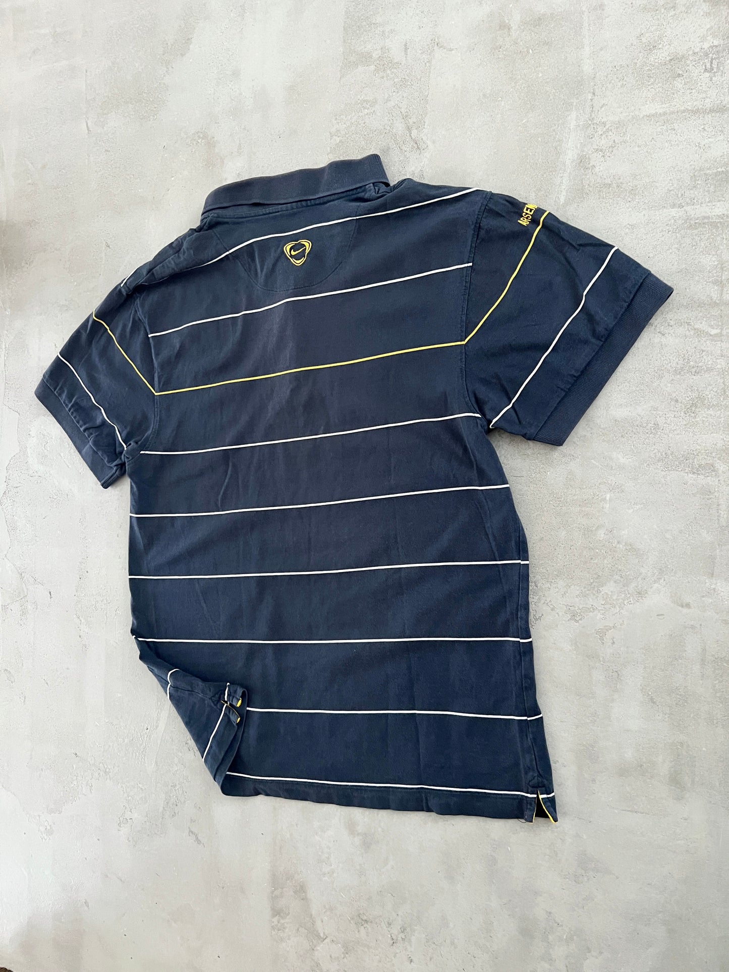 NAVY ARSENAL NIKE POLO - 2000S - M/L