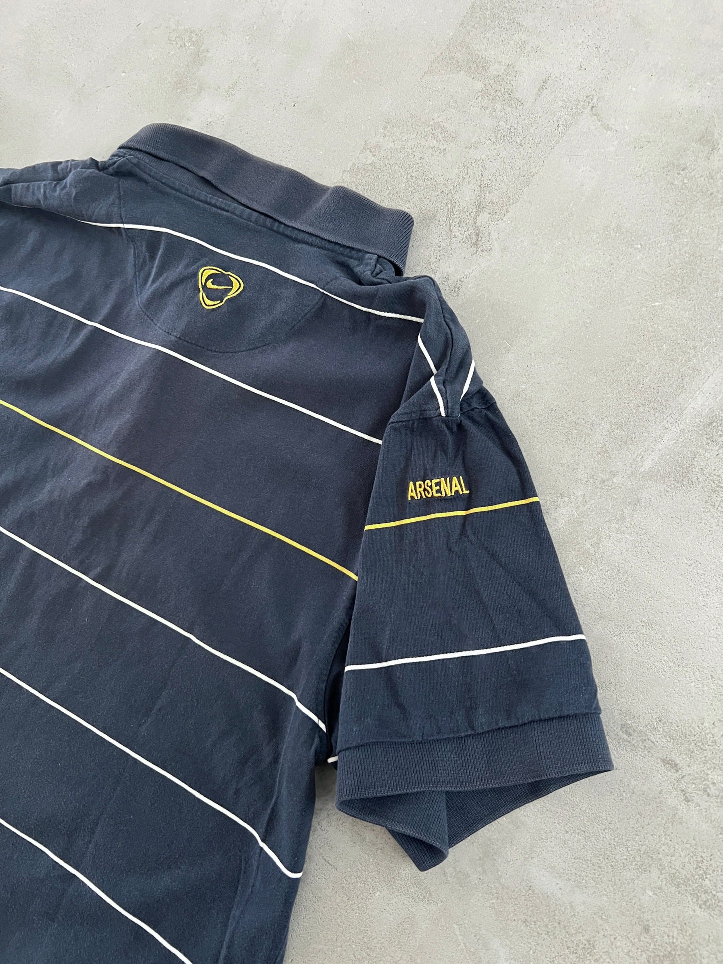 NAVY ARSENAL NIKE POLO - 2000S - M/L