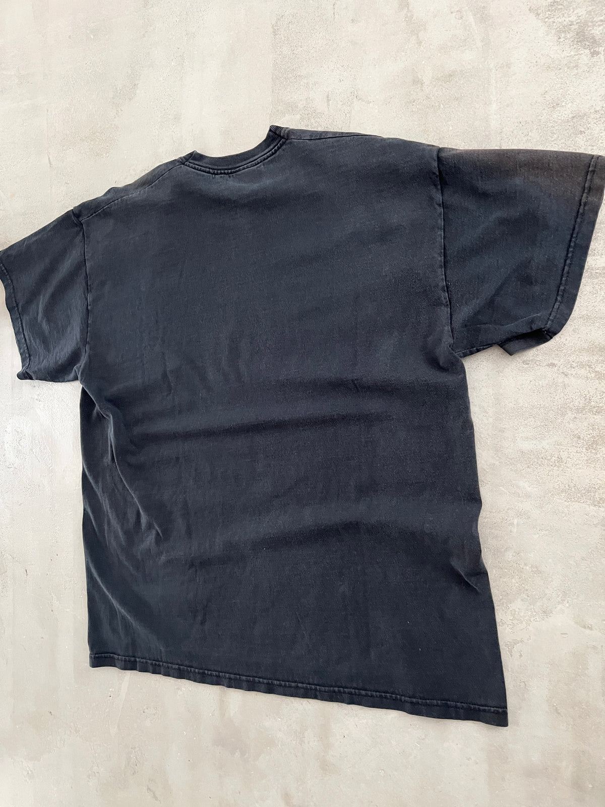 FADED BLACK THE BEATLES TEE - 2000S - L