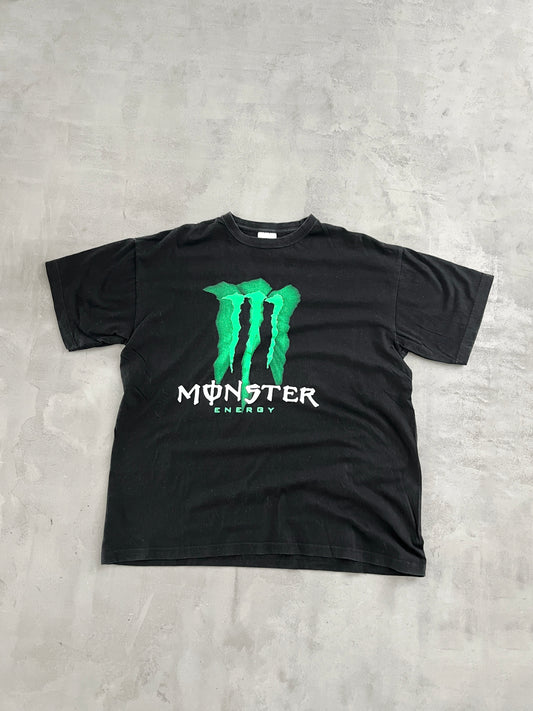 BLACK MONSTER TEE - 2000S - L