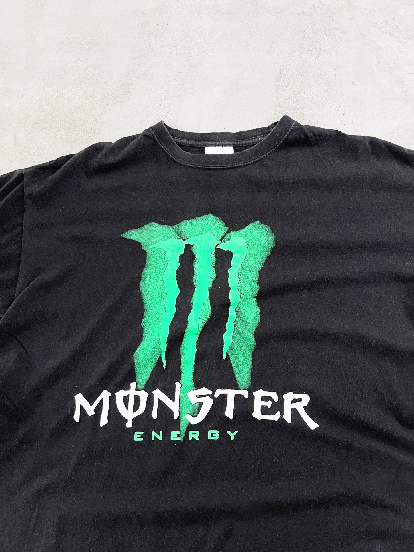 BLACK MONSTER TEE - 2000S - L