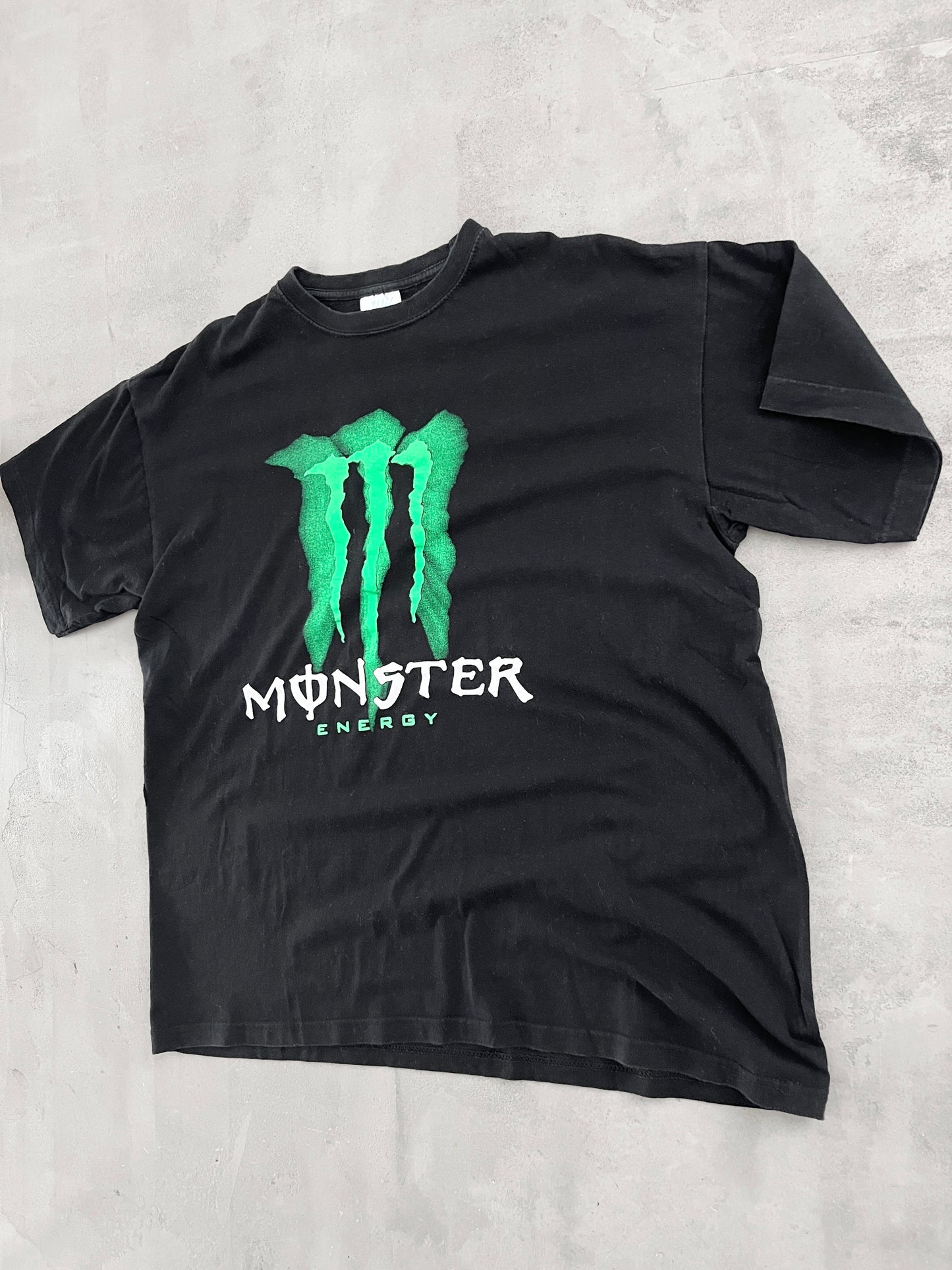 BLACK MONSTER TEE - 2000S - L