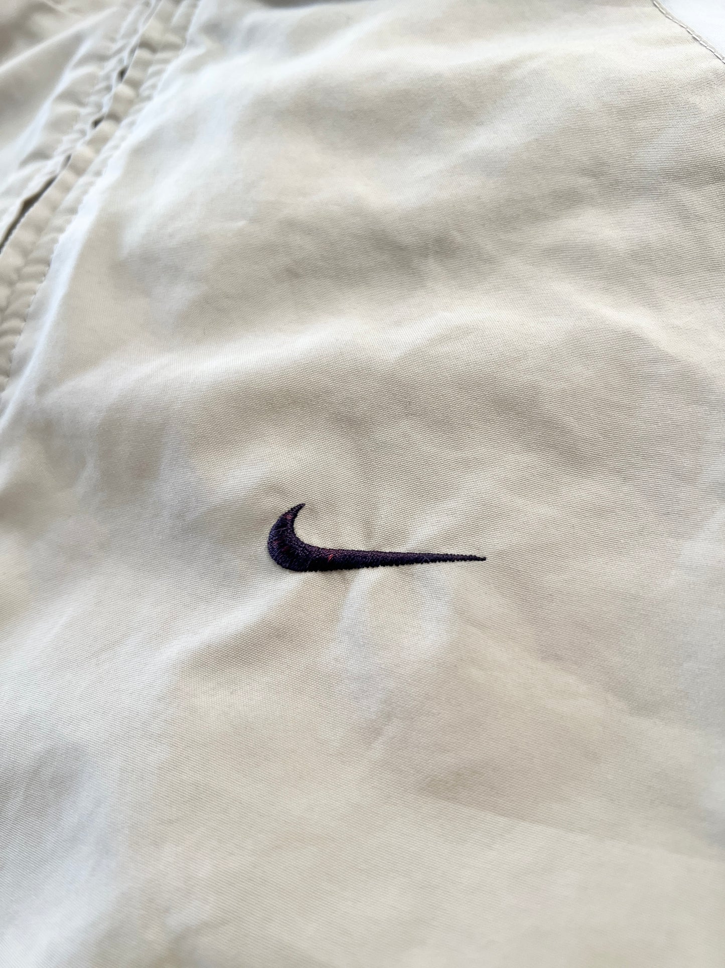 CREME NIKE TRACK JACKET - 2000S - L