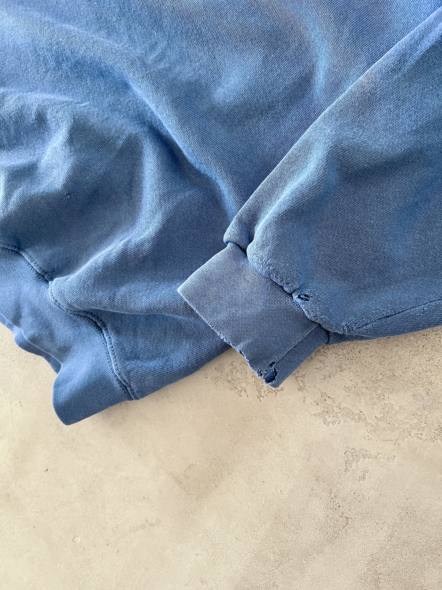 BLUE NIKE SWEATER - 1990S - M