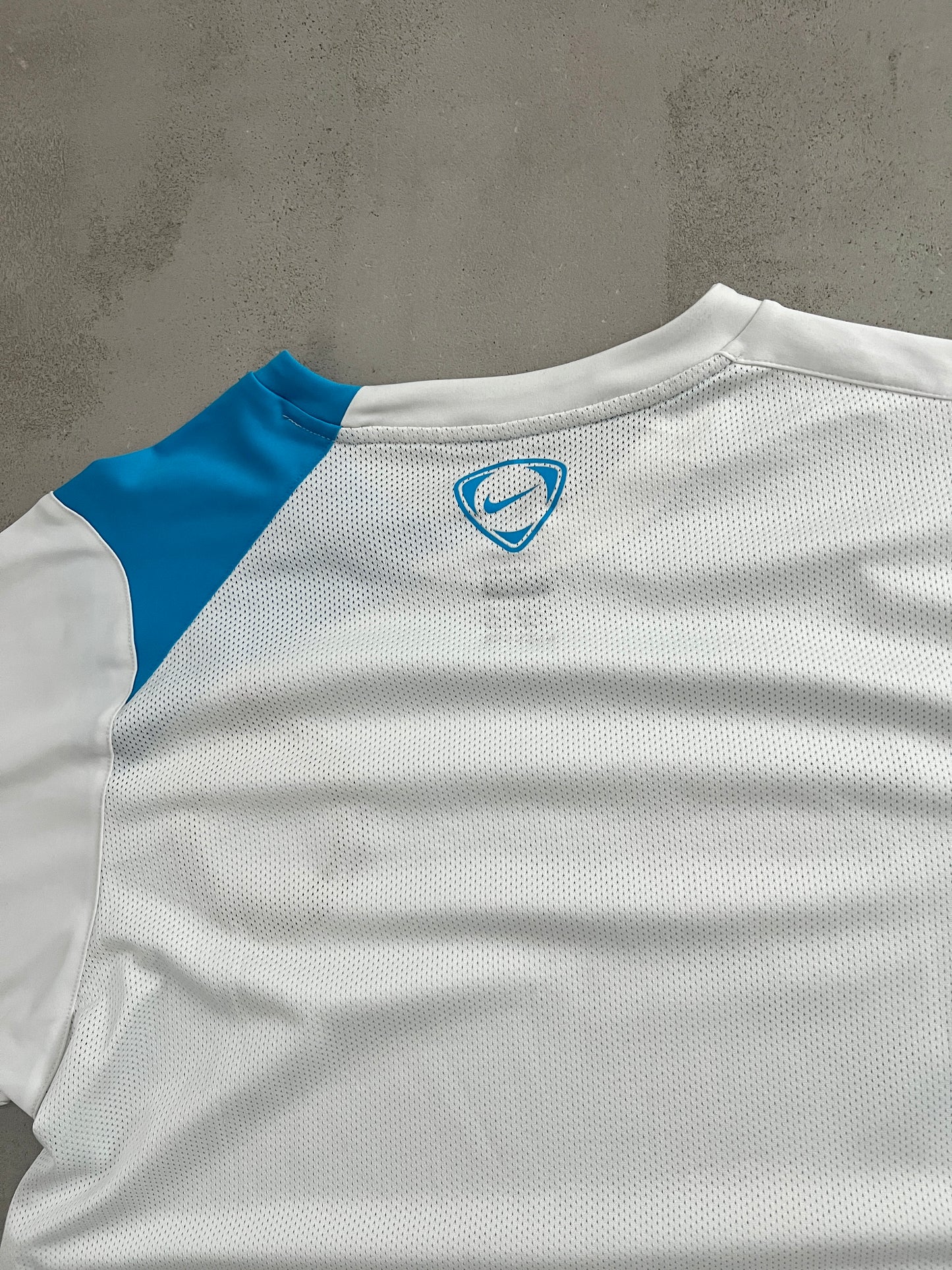 WHITE INTER MILAN NIKE JERSEY - 2000S - M