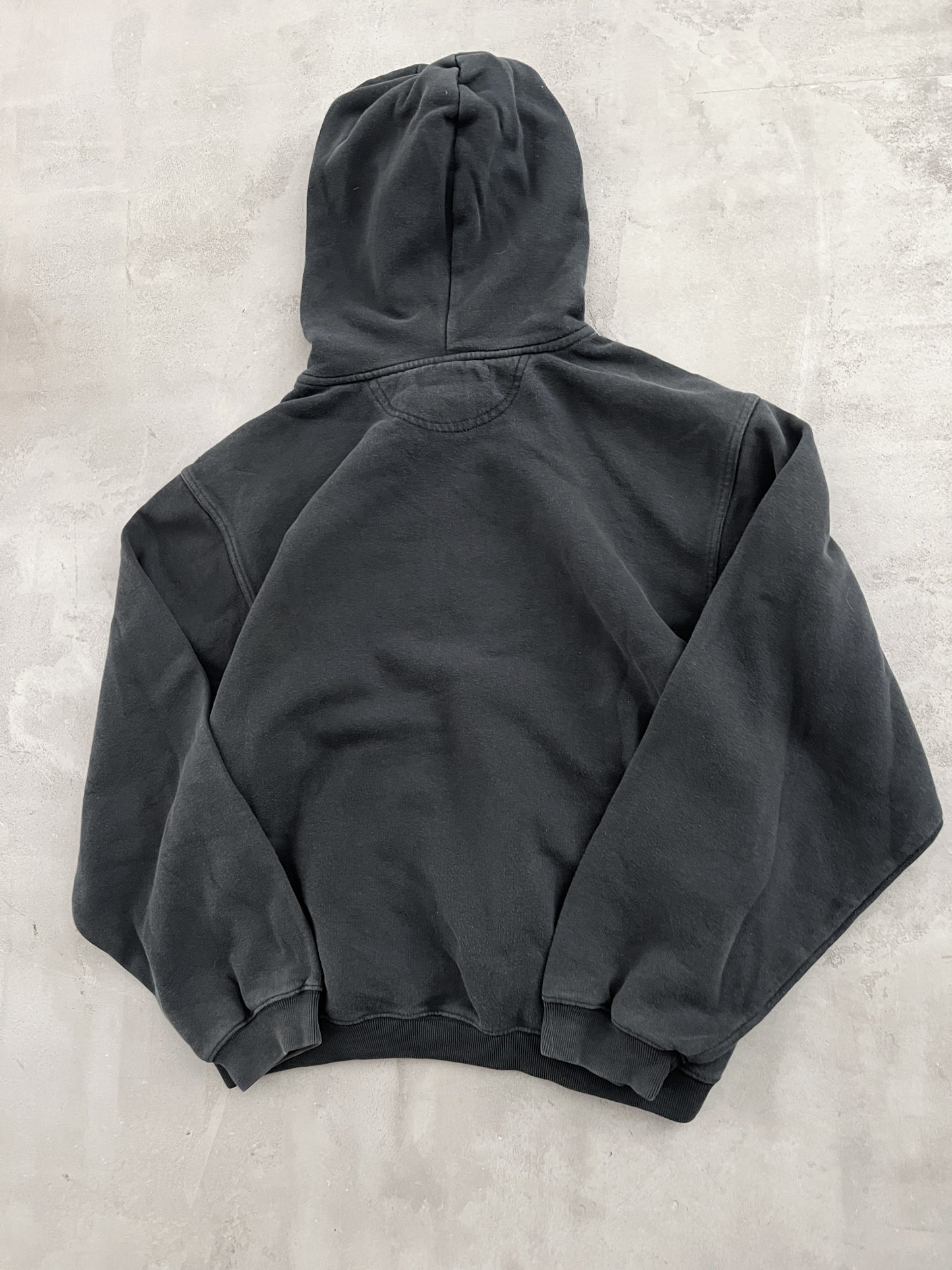 FADED BLACK NIKE HOODIE - 2000S - M/S