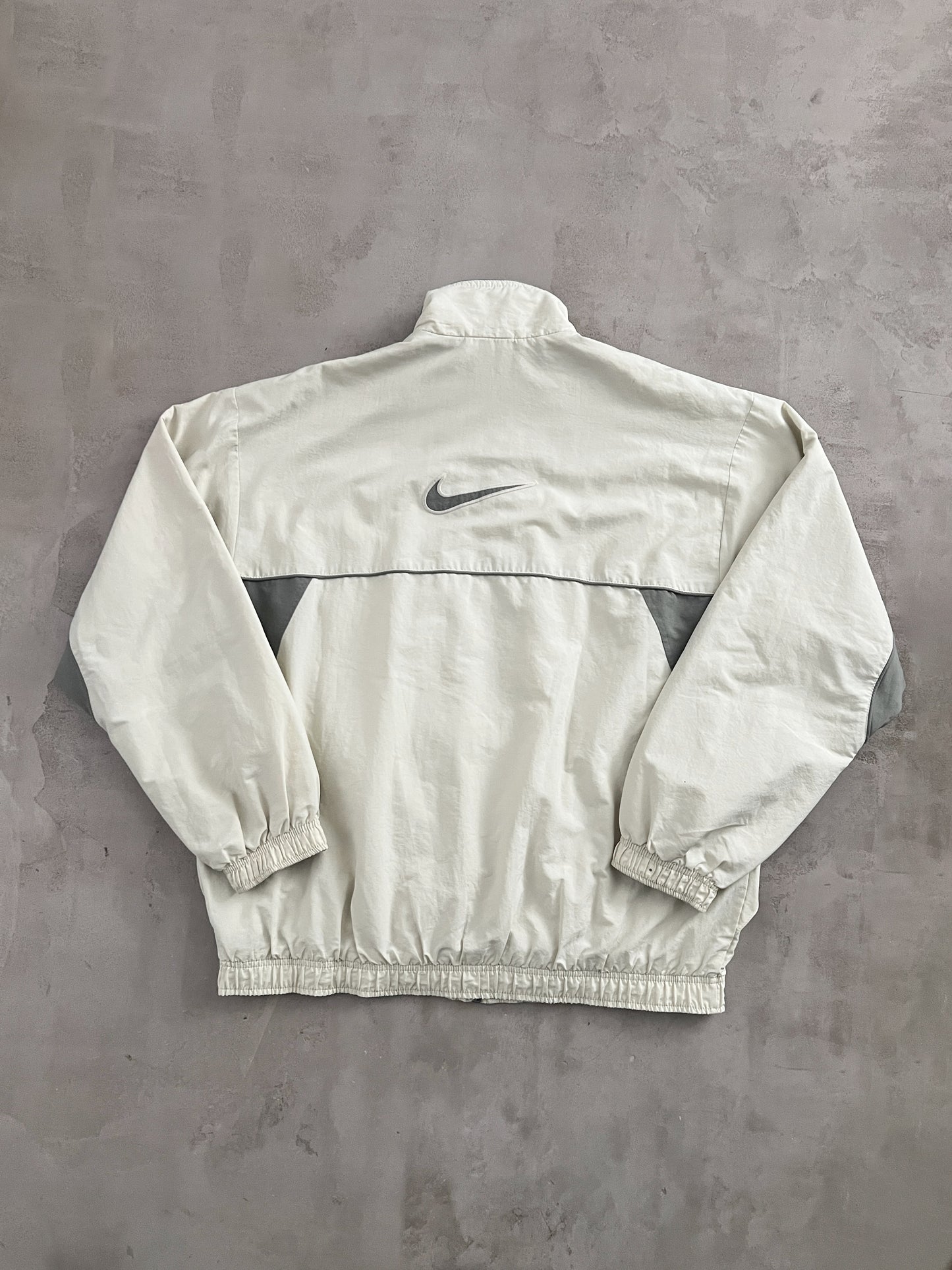 CREME NIKE TRACK JACKET - 2000S - XL