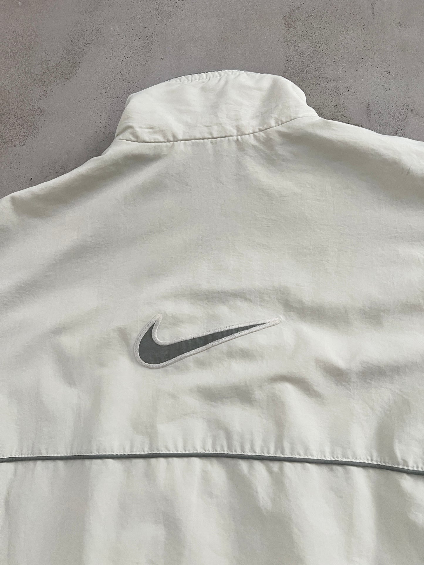 CREME NIKE TRACK JACKET - 2000S - XL
