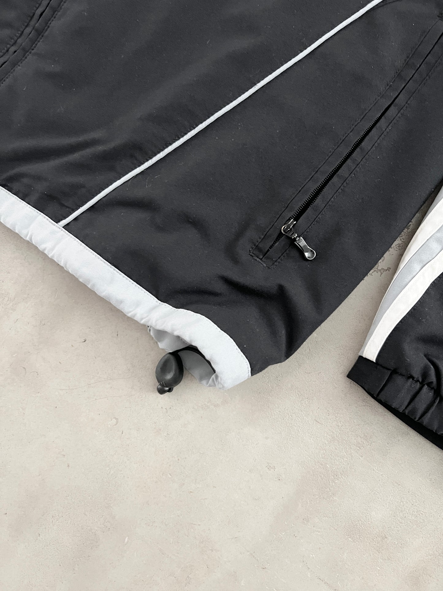 BLACK GERMANY ADIDAS JACKET - 2000S - XL