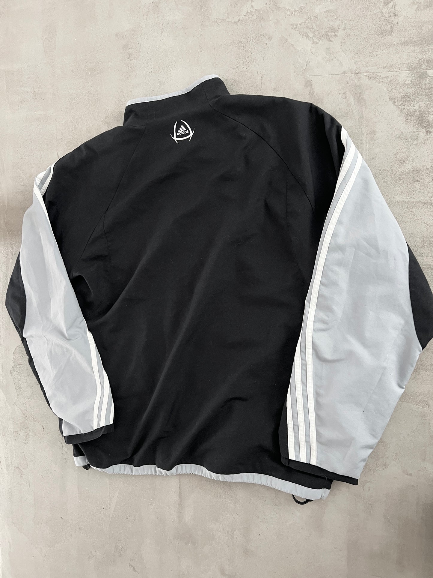 BLACK GERMANY ADIDAS JACKET - 2000S - XL