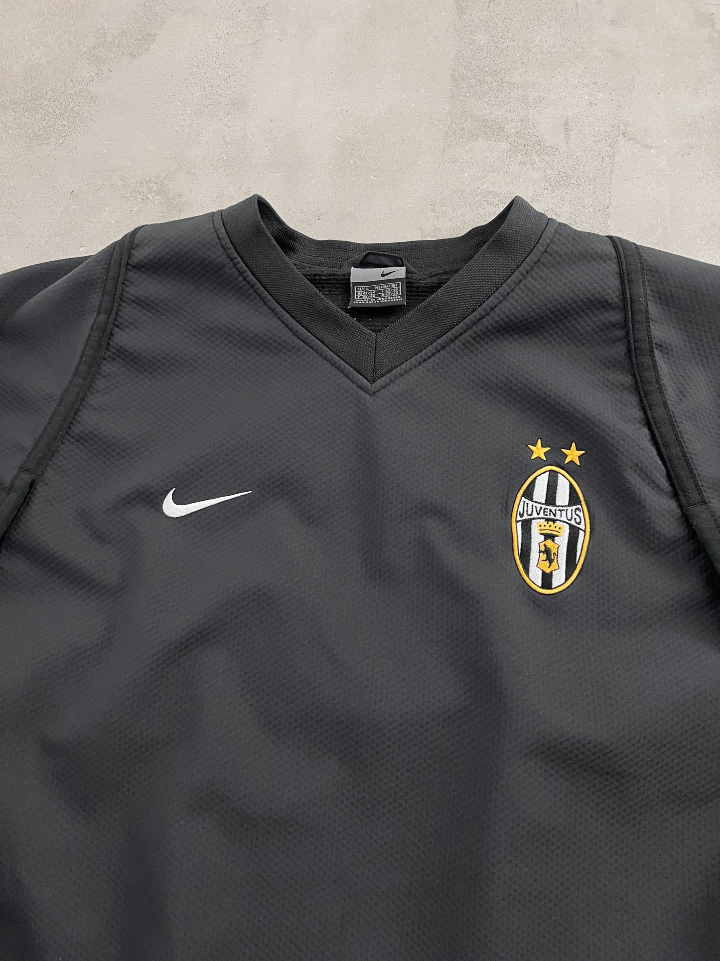 BLACK JUVENTUS NIKE SWEATER - 2000S - L/XL