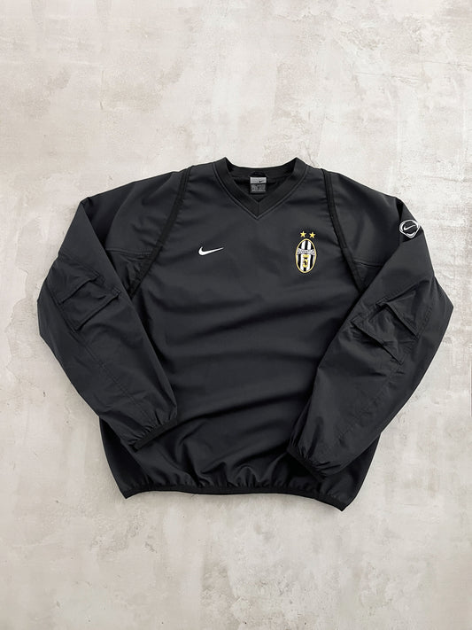 BLACK JUVENTUS NIKE SWEATER - 2000S - L/XL